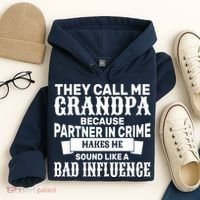 Bad Influence Grandpa Hoodie thumb 4