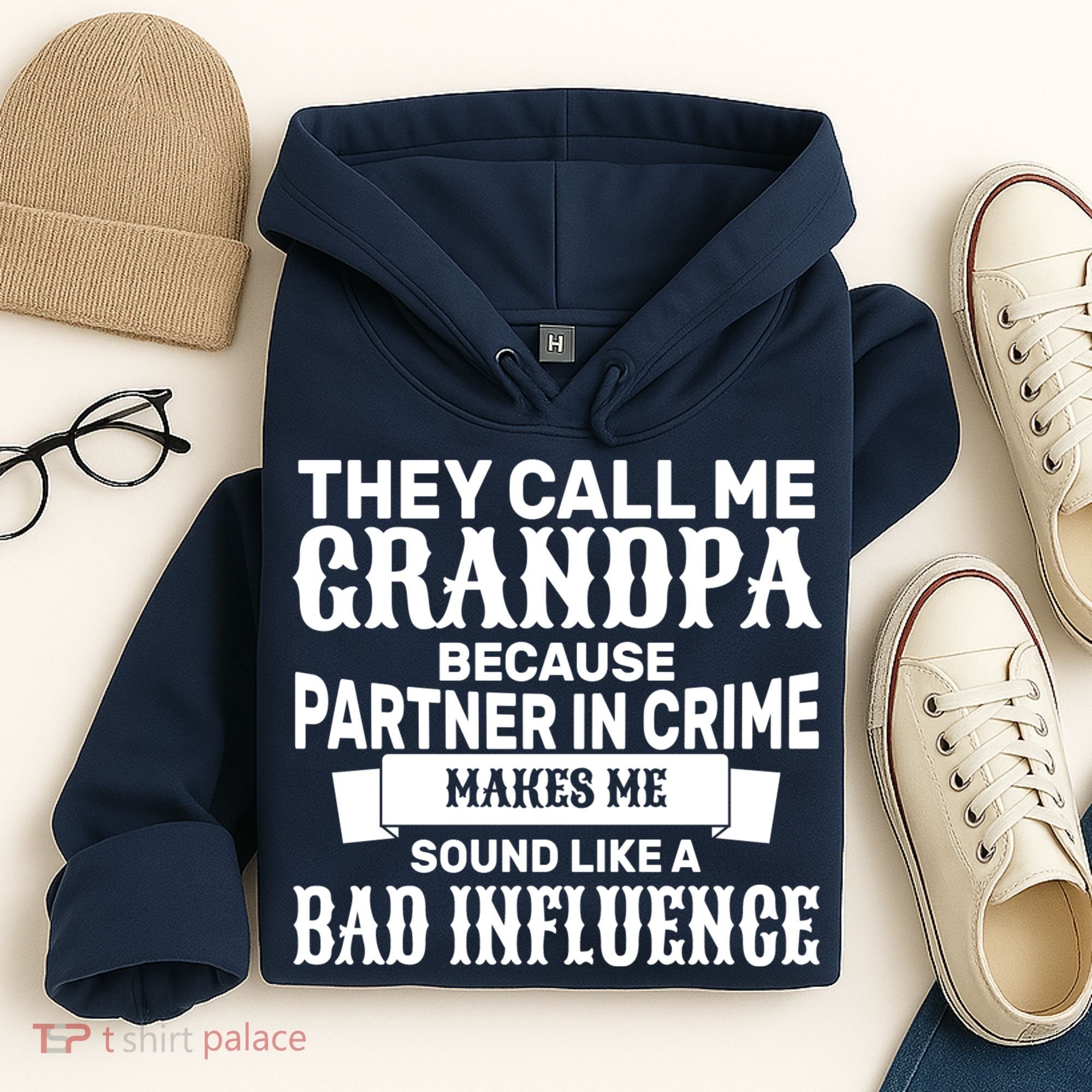 Bad Influence Grandpa Hoodie