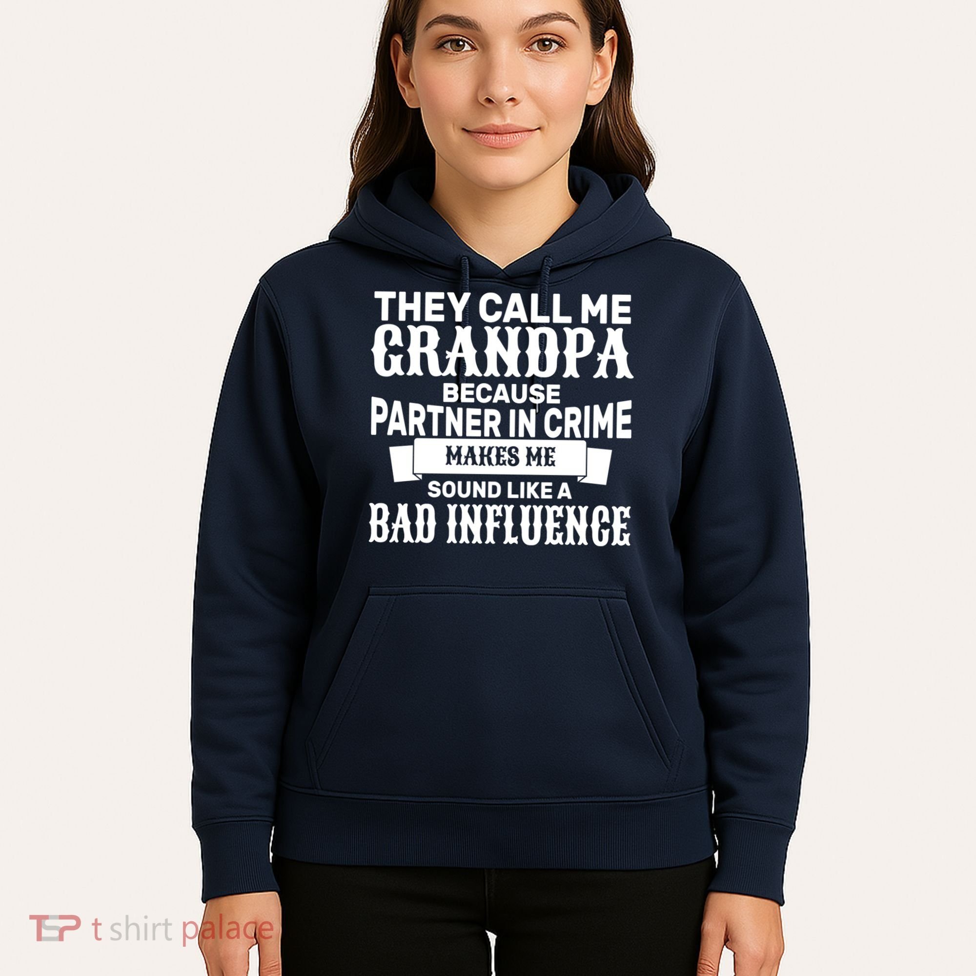 Bad Influence Grandpa Hoodie