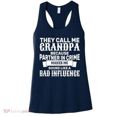 Bad Influence Grandpa Women's Tank Top