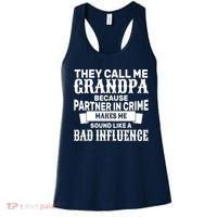 Bad Influence Grandpa Women's Tank Top thumb 0