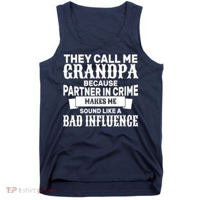 Bad Influence Grandpa Tank Top
