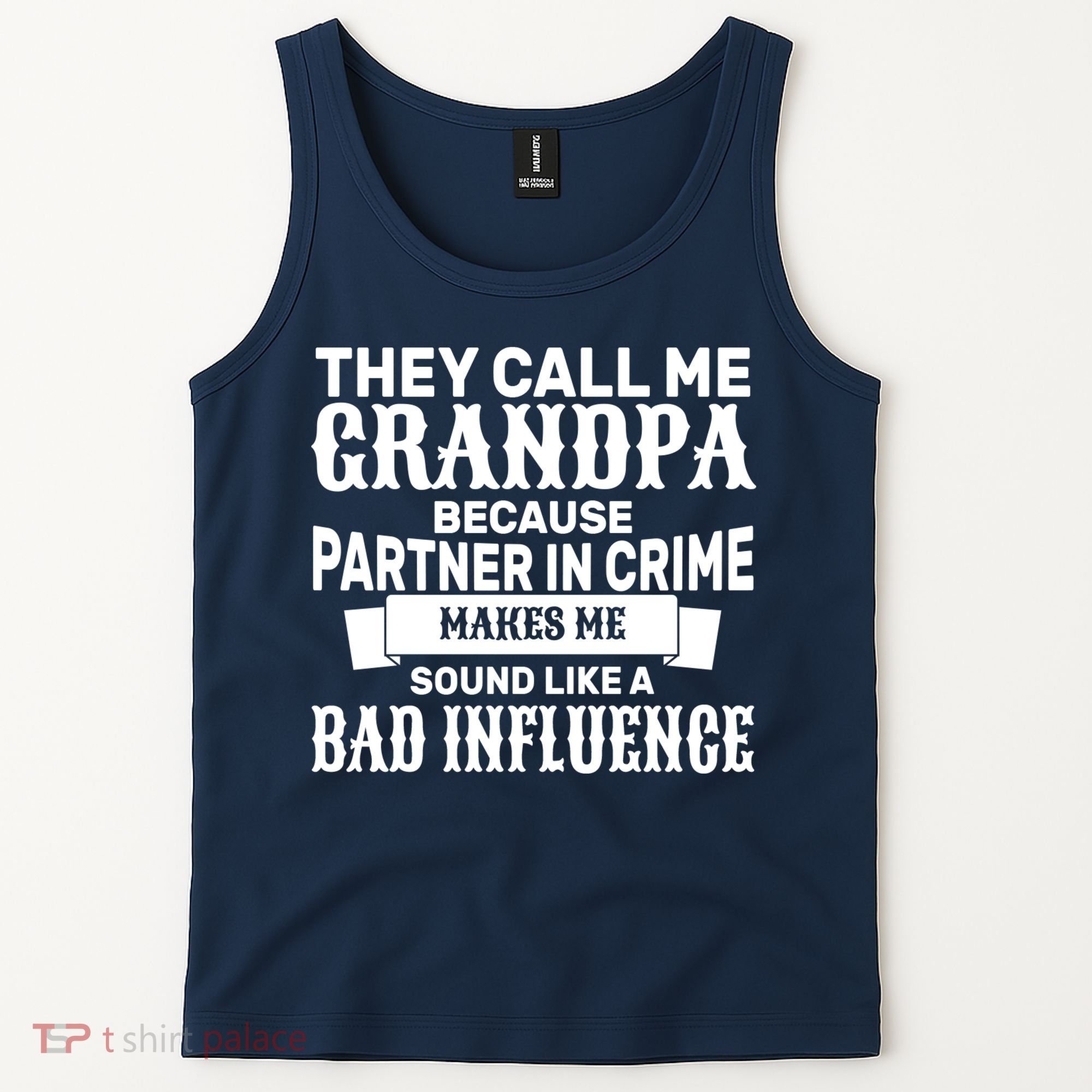 Bad Influence Grandpa Tank Top