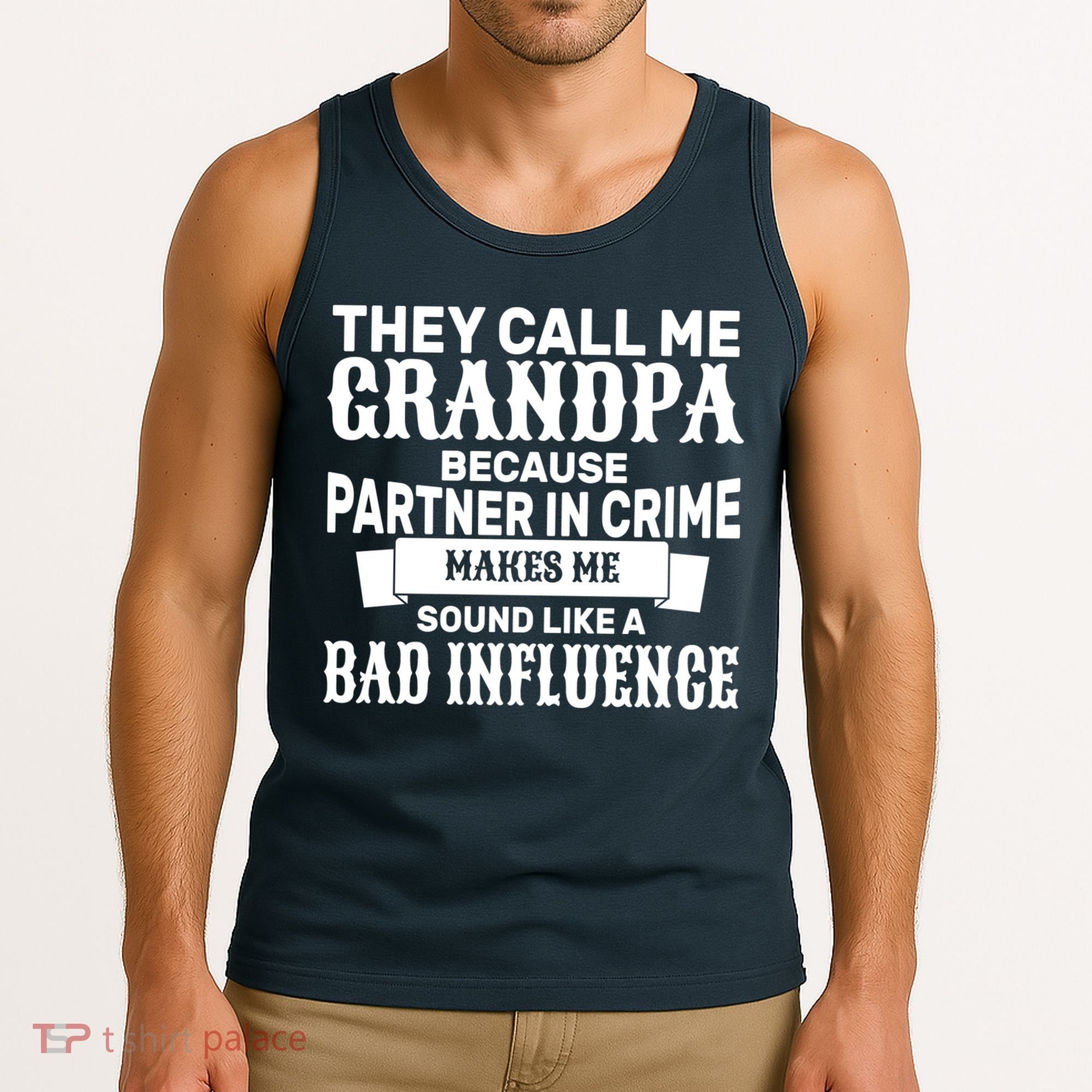 Bad Influence Grandpa Tank Top