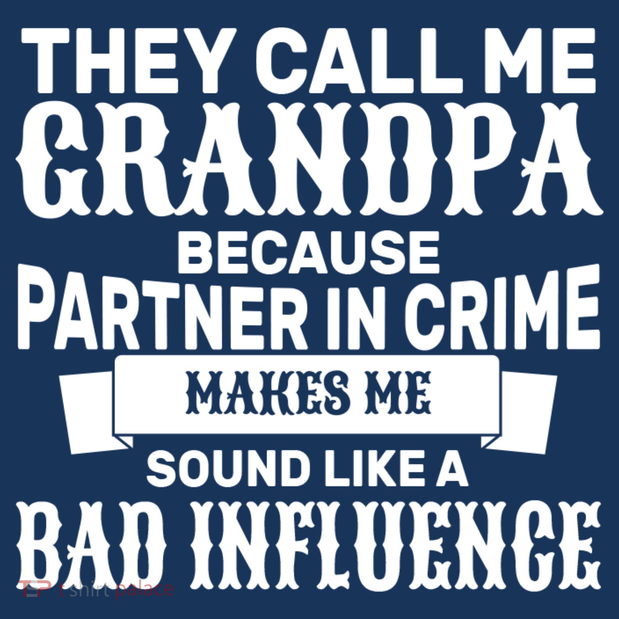 Bad Influence Grandpa Women's Long Sleeve Shirt