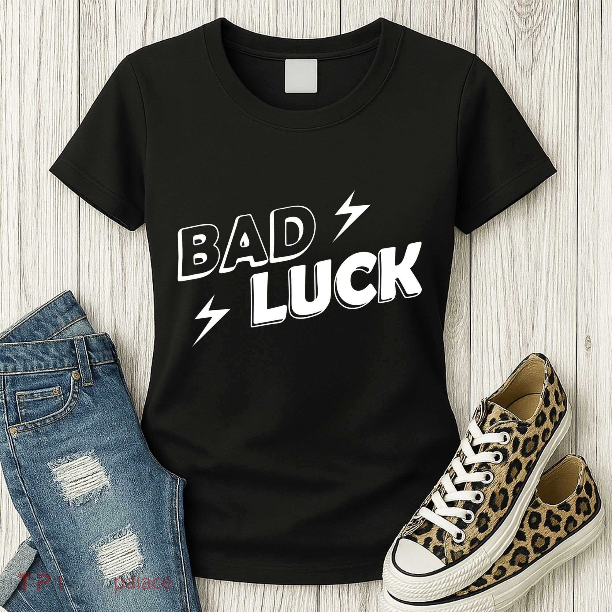 Bad Luck Lightning Women's T-Shirt