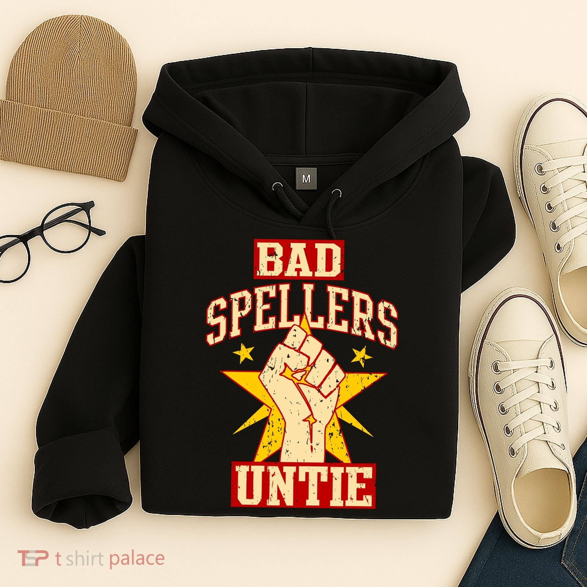 Bad Spellers Untie (Unite) Hoodie