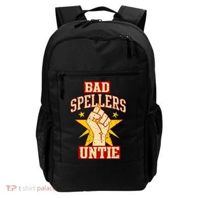 Bad Spellers Untie (Unite) Backpack