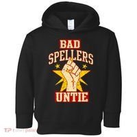 Bad Spellers Untie (Unite) Toddler Hoodie thumb 0
