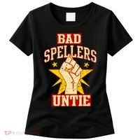 Bad Spellers Untie (Unite) Women's T-Shirt thumb 0