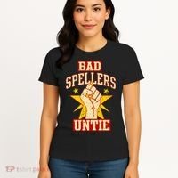 Bad Spellers Untie (Unite) Women's T-Shirt thumb 4