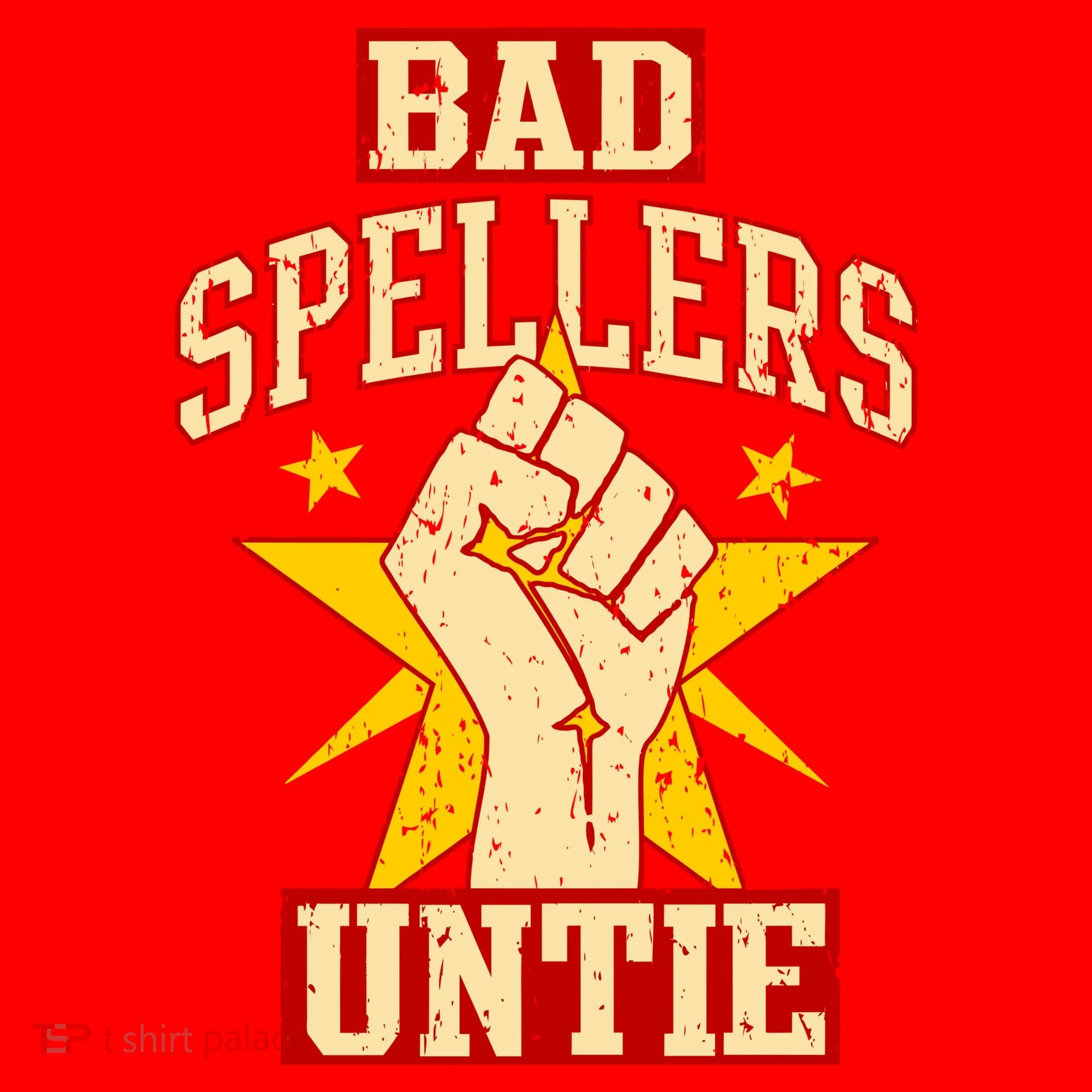 Bad Spellers Untie (Unite) Santa Hat