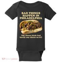 Bad Things Happen In Philadelphia  Baby Bodysuit thumb 0