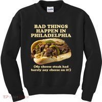Bad Things Happen In Philadelphia  Kids Sweatshirt thumb 0