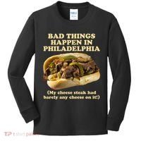 Bad Things Happen In Philadelphia  Kids Long Sleeve Shirt thumb 0
