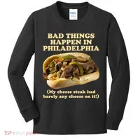 Bad Things Happen In Philadelphia  Kids Long Sleeve Shirt thumb 0
