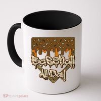 Baseball All Day Drip Camo Home Plate Ice Cream Coffee Mug thumb 0