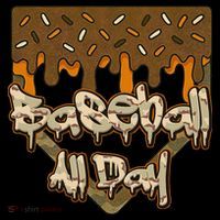 Baseball All Day Drip Camo Home Plate Ice Cream Coffee Mug thumb 5