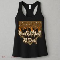 Baseball All Day Drip Camo Home Plate Ice Cream Women's Tank Top thumb 3