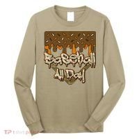Baseball All Day Drip Camo Home Plate Ice Cream Long Sleeve Shirt thumb 0