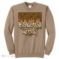 Baseball All Day Drip Camo Home Plate Ice Cream Sweatshirt thumb 0