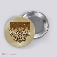 Baseball All Day Drip Camo Home Plate Ice Cream Button thumb 0