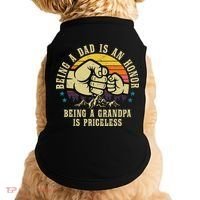 Being A Dad Is An Honor Being A Grandpa Is Priceless Doggie Tank thumb 0