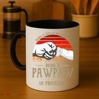 Being A Dad Is An Honor Being A Pawpaw Is Priceless Gift Coffee Mug thumb 4