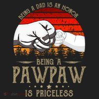 Being A Dad Is An Honor Being A Pawpaw Is Priceless Gift Beanie thumb 2