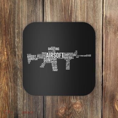 Best Airsoft Design Tactical Airsoft Gun Lover Coaster