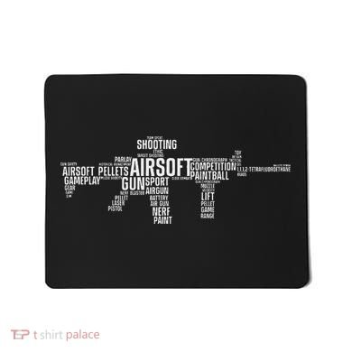 Best Airsoft Design Tactical Airsoft Gun Lover Mousepad