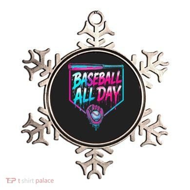 Baseball All Day Ice Cream Dripping Drip Ornament
