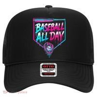 Baseball All Day Ice Cream Dripping Drip Hat thumb 0