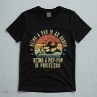 Being A Dad Is An Honor Being A Poppop Is Priceless Poppop T-Shirt thumb 5