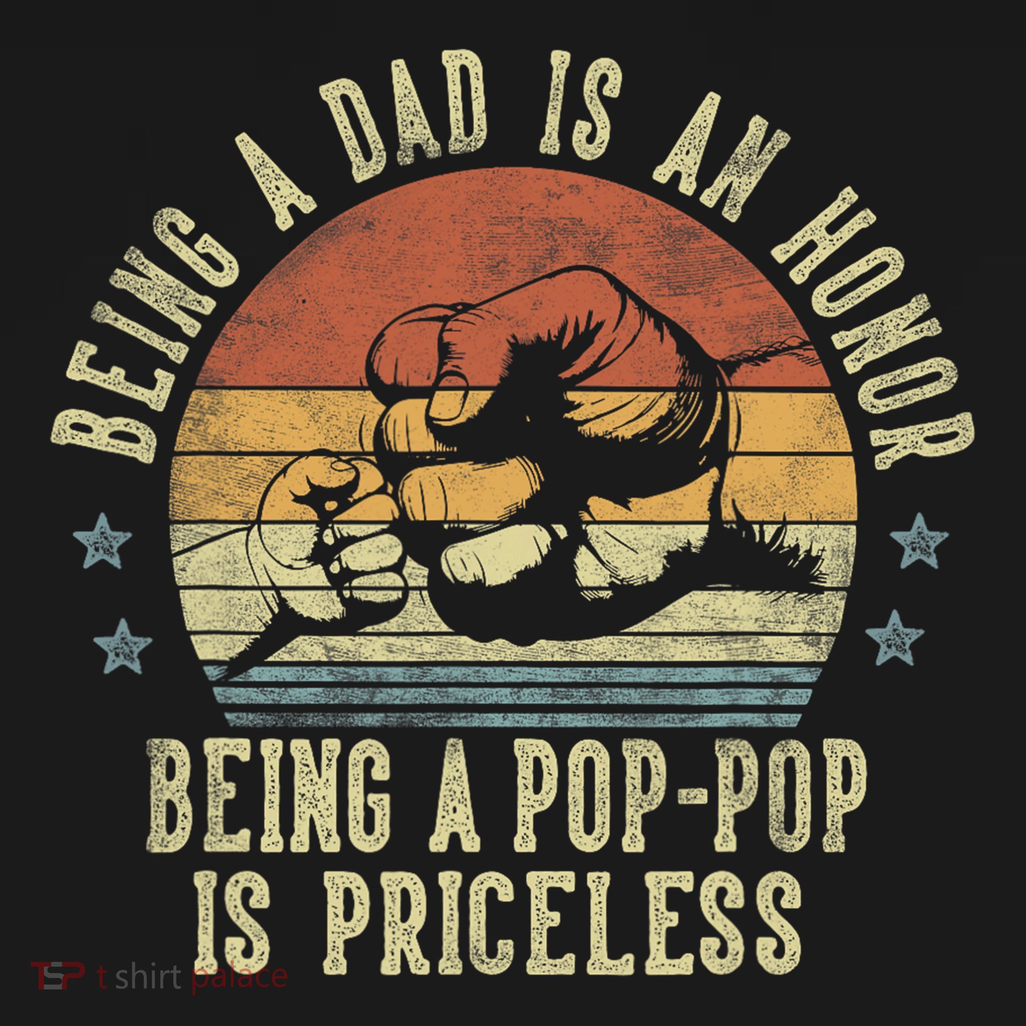 Being A Dad Is An Honor Being A Poppop Is Priceless Poppop Women's Hoodie