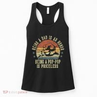 Being A Dad Is An Honor Being A Poppop Is Priceless Poppop Women's Tank Top thumb 0
