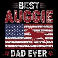 Best Auggie Dad Ever American Flag Dog Dad Coffee Mug thumb 5