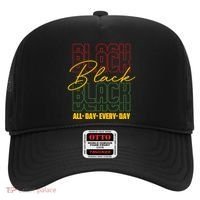 Black All Day Every Day Celebrating Black History Hat thumb 0