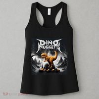 Black Aesthetic Dino Nuggets Death Metal Music Chicken Nugs Women's Tank Top thumb 3