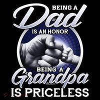 Being A Dad Is An Honor Being A Grandpa Is Priceless Coffee Mug thumb 5