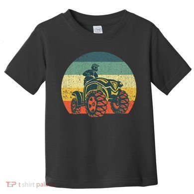 Best Atv Design 4 Wheeler Atv Quad Racing Toddler T-Shirt