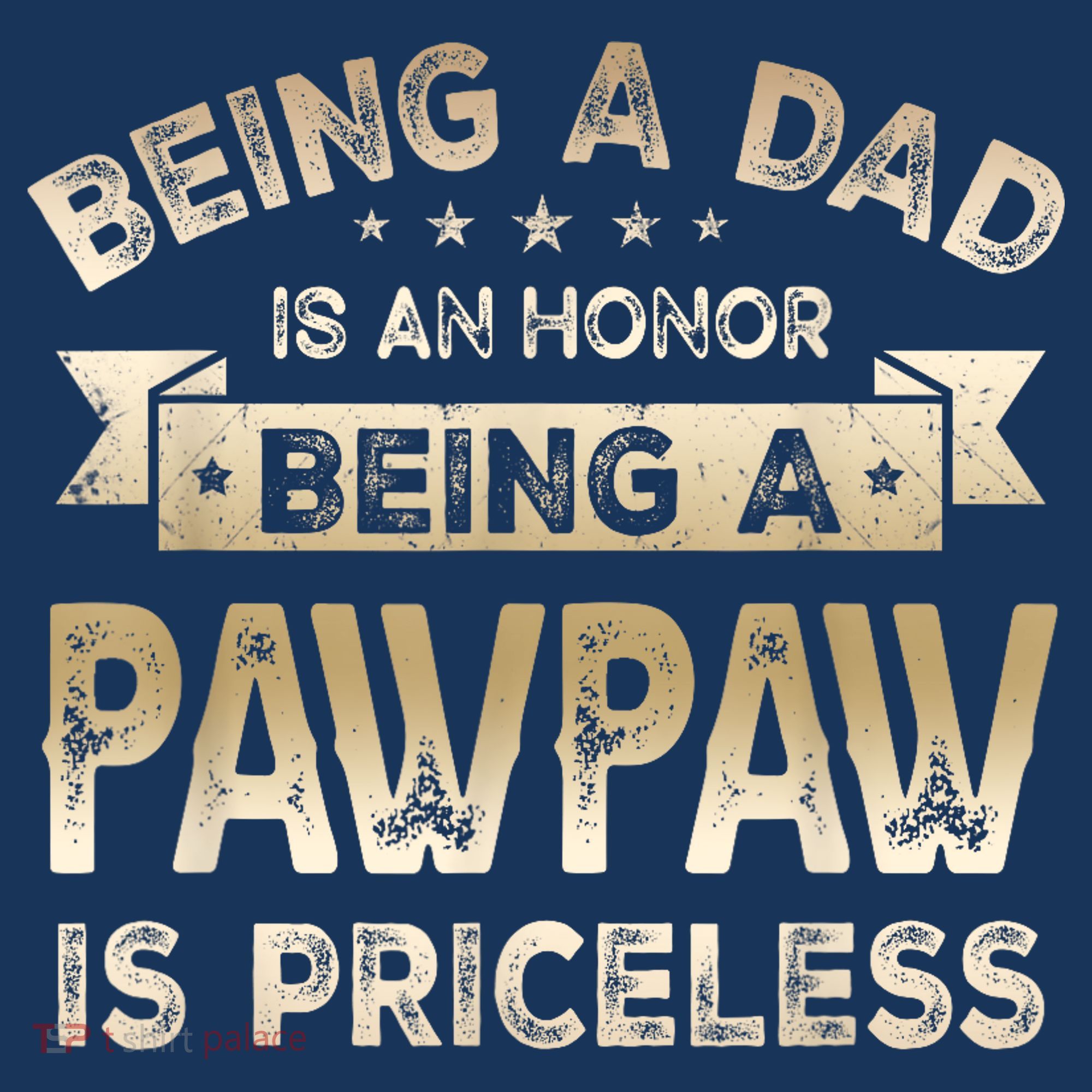 Being A DAD Is An HONOR Being A PAWPAW Is PRICELESS Grandpa Mousepad