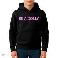 BE A DOLLY.  Kids Hoodie thumb 4