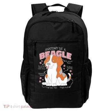 Beagle Anatomy Dog Backpack