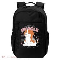Beagle Anatomy Dog Backpack thumb 0