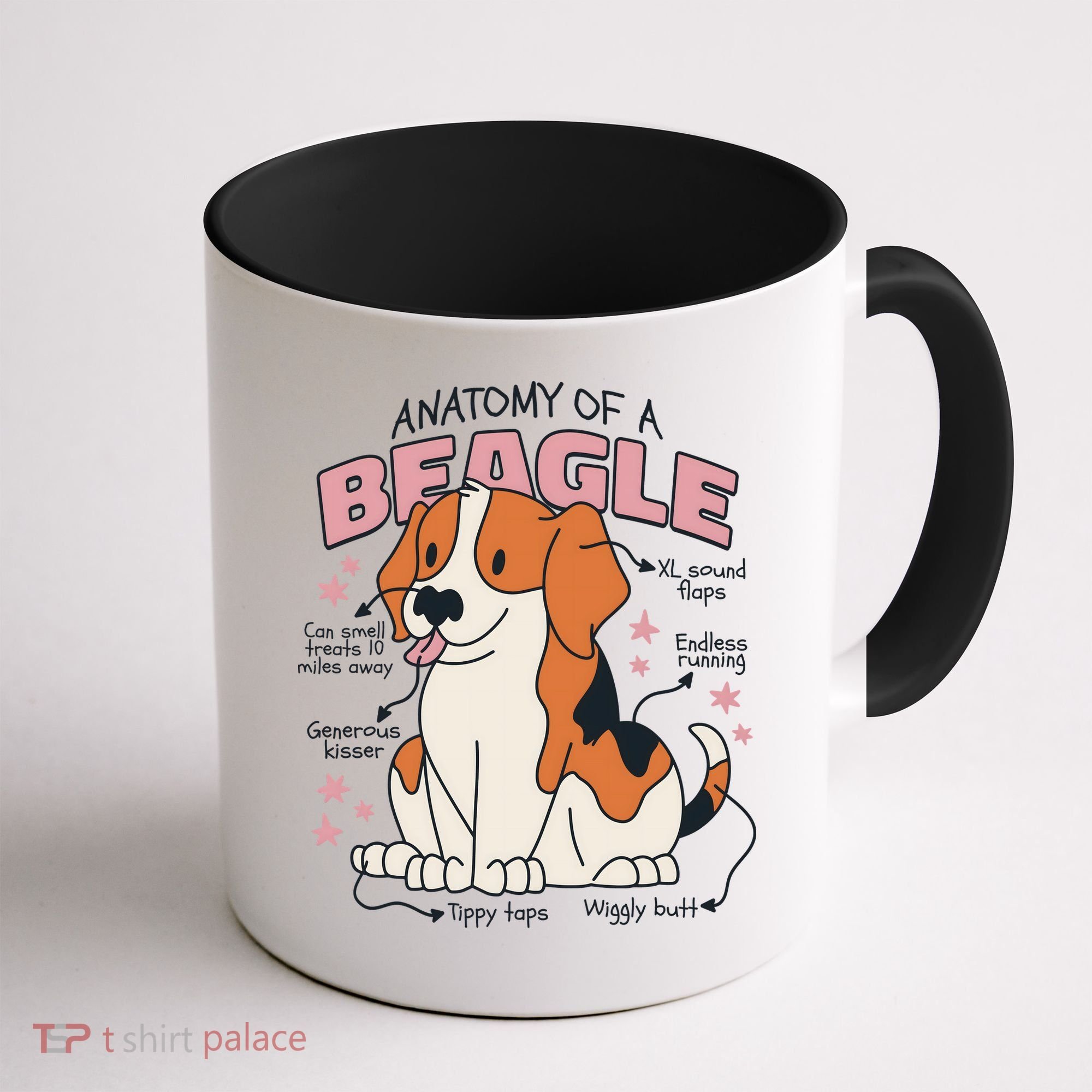 Beagle Anatomy Dog Coffee Mug