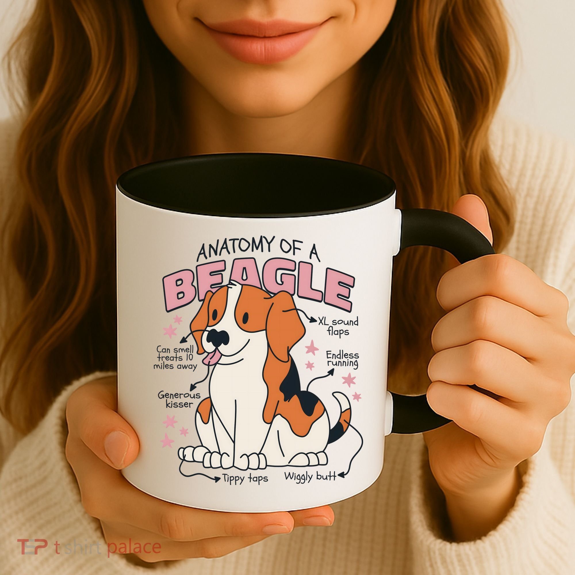 Beagle Anatomy Dog Coffee Mug