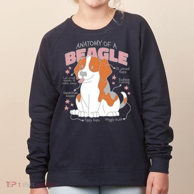 Beagle Anatomy Dog Women's Sweatshirt