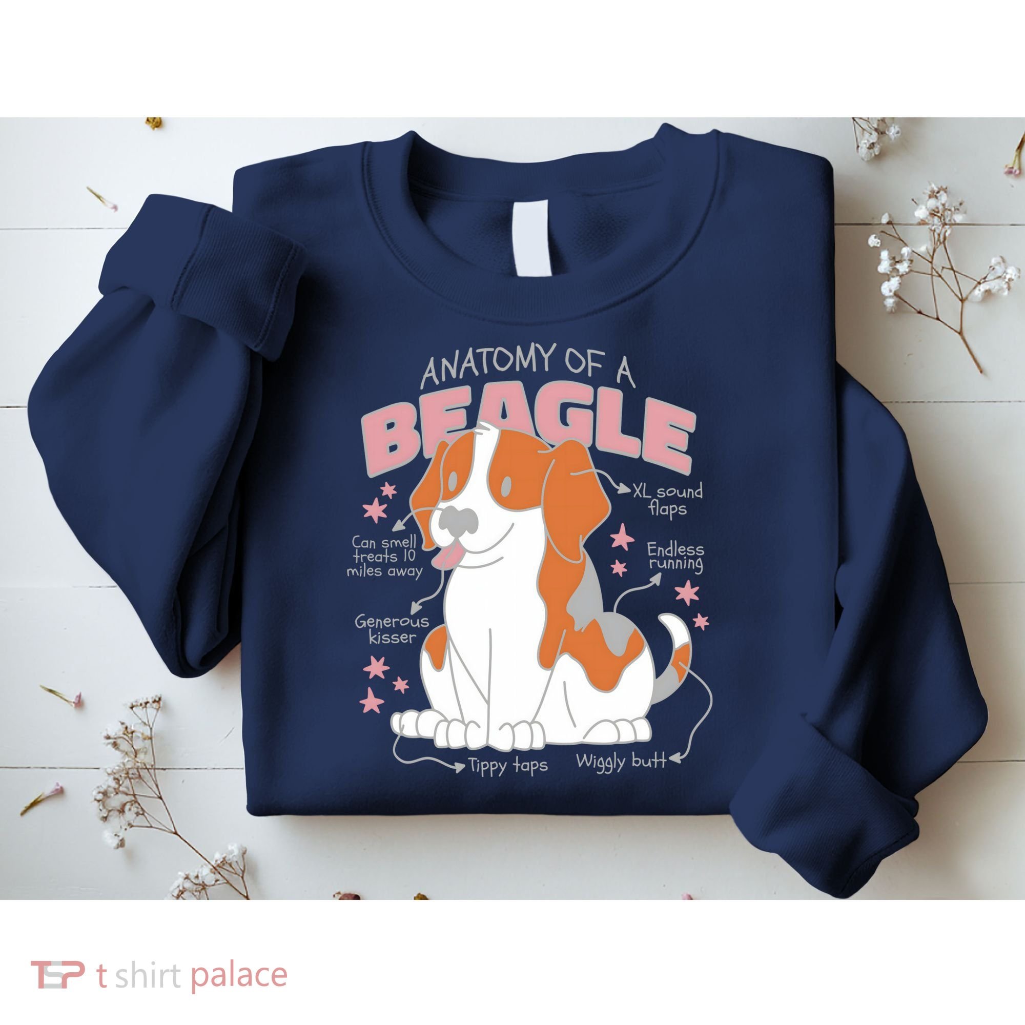 Beagle Anatomy Dog Sweatshirt