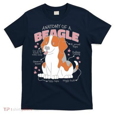 Beagle Anatomy Dog T-Shirt